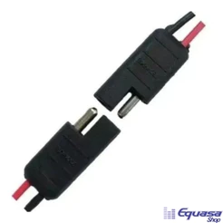 Conector 2 vias Fio 1,5 mm chicote plug para caixa de som Conector 2 Vias Encaixe Rápido Technoise