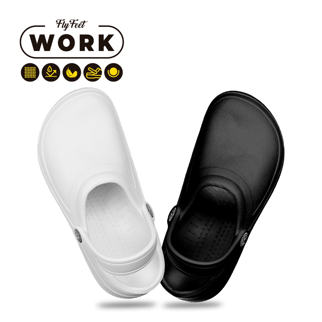 Sandália Babuche Estilo Crocs Ortopédica Work - Enfermagem | Shopee Brasil