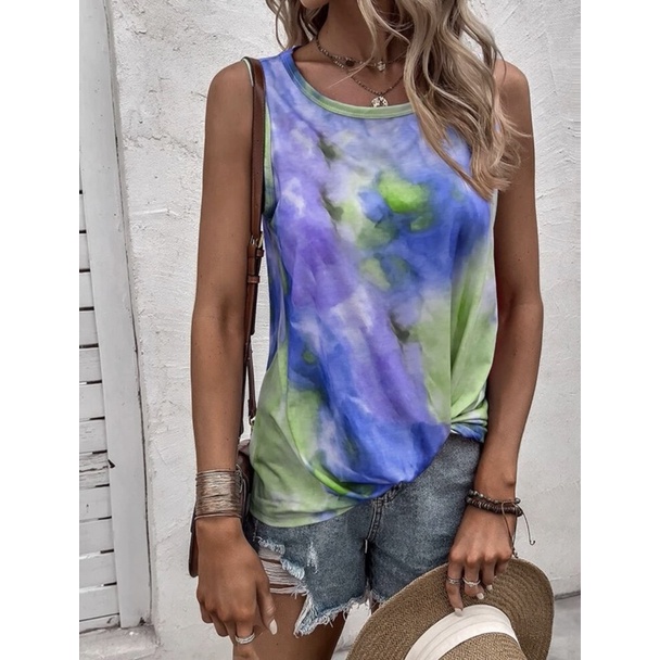 Blusa regata tie dye