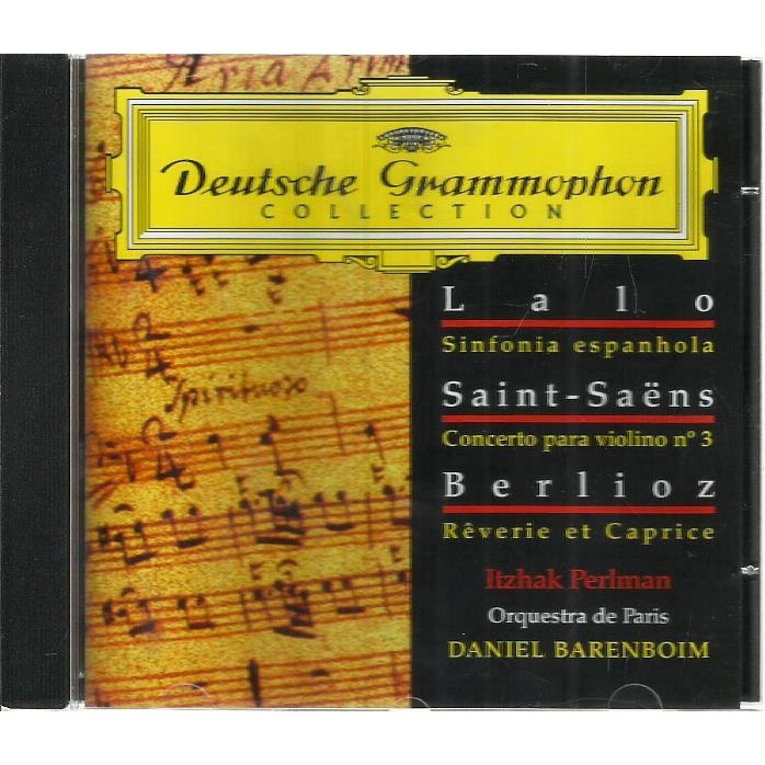 1495 Mcd- Cd Original 1999- Deutsche Grammophon- Lalo- Saint Saens- Berlioz- Orquestra De Paris- Clássica