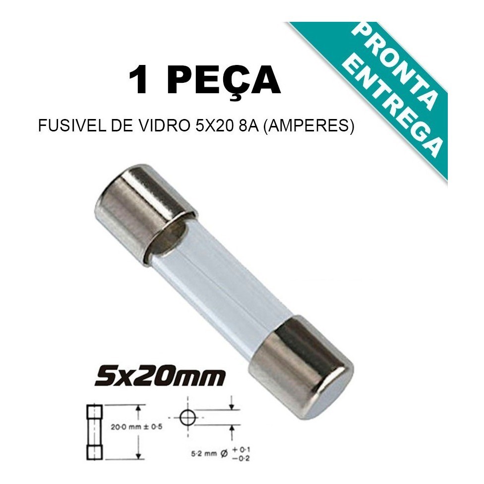 F5 A 250 V 5 A Colpo Rapido Fusibile In Vetro 20 Mm X 5 Mm X 10 - Foto 7