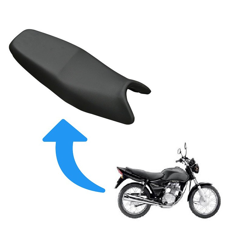 Capa Do Banco No Modelo Original e Antiderrapante Honda Cg 150 Fan / Titan / Sport / Job De 2004 a 2008