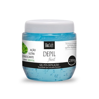 Depil Fácil Gel Refrescante Pós Depilação Bio Soft 230g