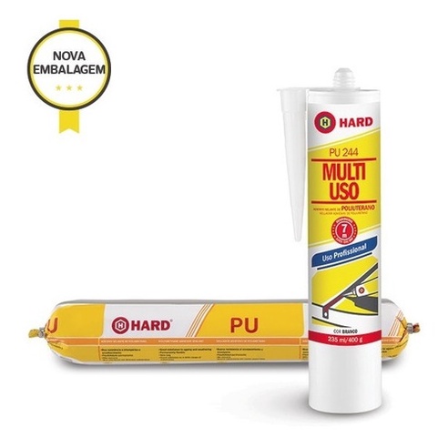 Selante Hard Pu 40 244 Multiuso 400g Boa Aderência Hard