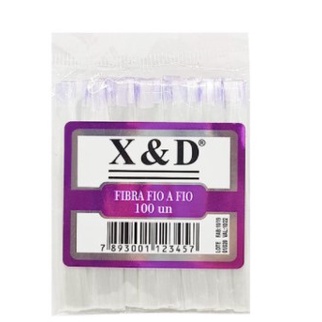 Fibra de Vidro Fio a Fio Pacote Com 50/100 Unidades X&D Led UV em Oferta na Shopee
