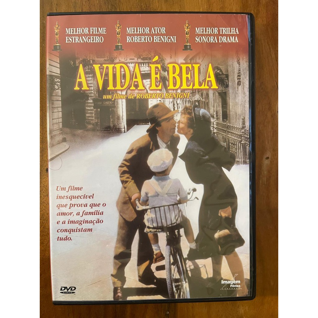 DVD A Vida é Bela - Roberto Benigni