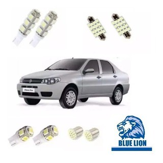 Kit Lampadas Led Siena G3 Teto Placa Ré Farolete Xenon Top em Oferta na Shopee