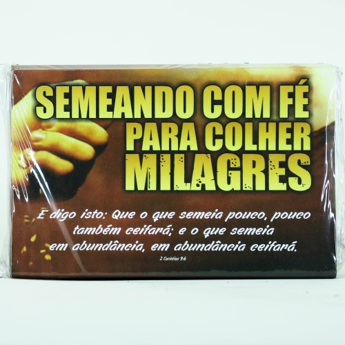 100 Envelopes Para Dízimos E Ofertas, Campanhas, Propósitos - Semeando com Fé Para Colher Milagres em Oferta na Shopee