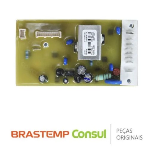 Placa Potência Original Lavadora Brastemp BWB08 BWC09 CWC10 CWG11 CWK12 CWL75  127v W10446927
