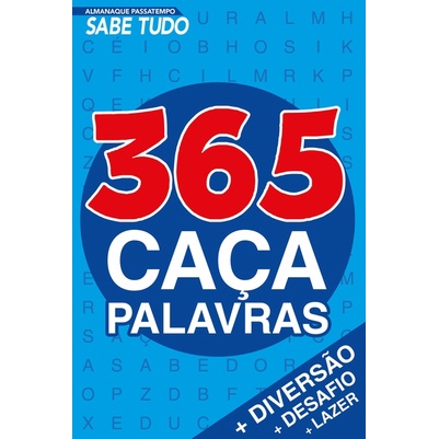 Almanaque Passatempos Sabe-Tudo 365 Caça-Palavras