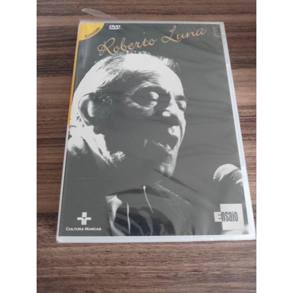 DVD Roberto Luna Programa Ensaio Colecao Cultura Marcas TV Cultura