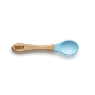 Colher de Treinamento Cabo Curto Bam n Boo 6+M Azul Fisher Price BB1182 em Oferta na Shopee