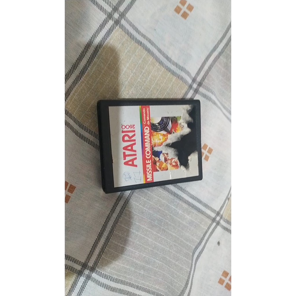 Jeu Atari 2600 Missile Command - Version PAL Complète En Boîte, état Correct (boîte Abîmée)