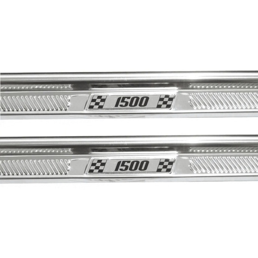 Soleira De Porta Fusca Inox Vw -1500 - Envio Par