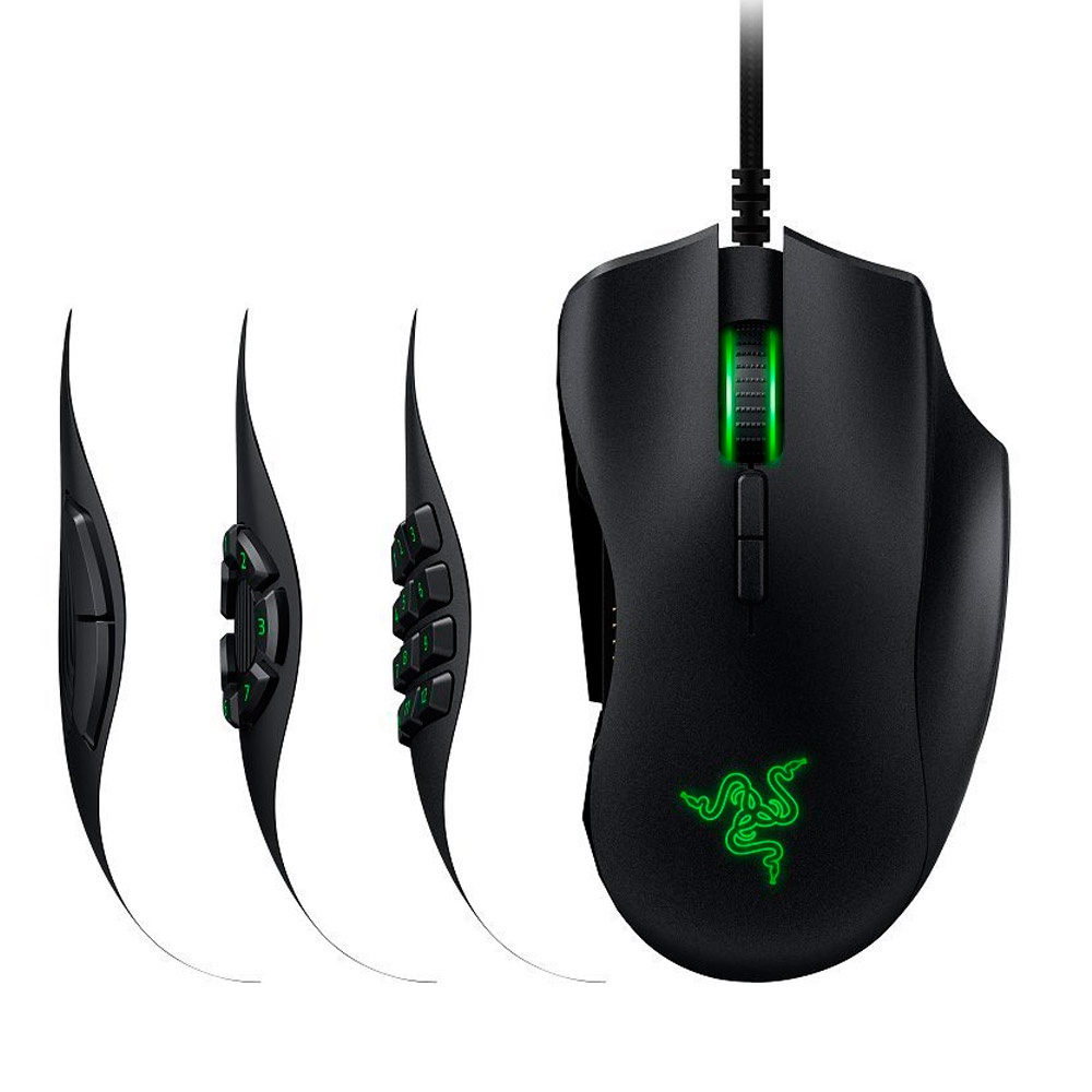 Mouse Gamer Razer Naga Trinity Classic Black Chroma 16000dpi