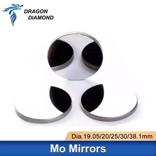 3pcs Co2 Lente Mo Refletor A Laser Espelho Engraver Dia 19.05mm 20mm 25mm 30mm 38.1mm Para Máquina De Corte em Oferta na Shopee