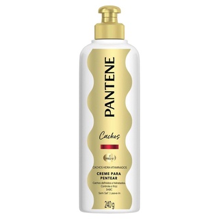 Creme de Pentear Pantene Cachos Hidra-Vitaminados Cacheados 240g