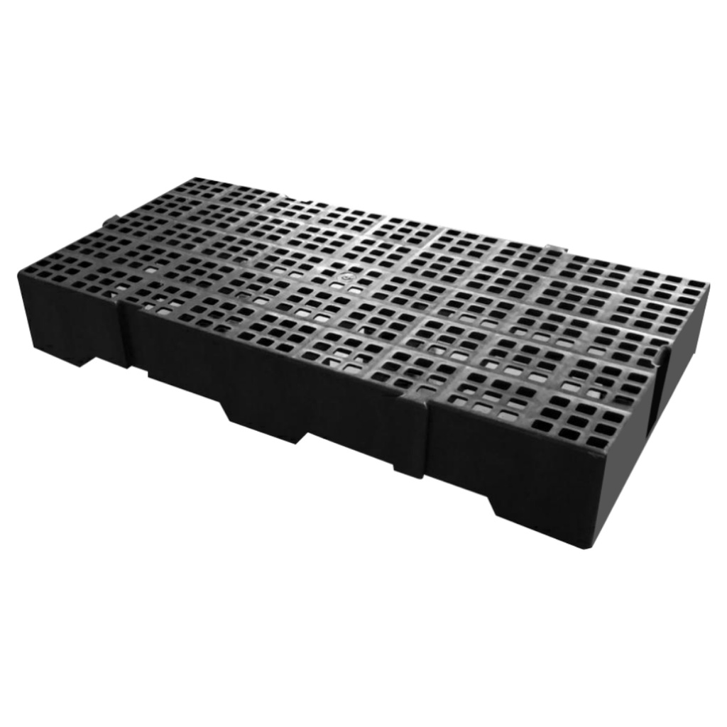 Piso Estrado Plástico Alto Palete Pallet Reforçado 82x41x13 FORTE E RESISTENTE