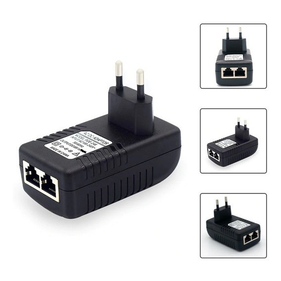 Fonte Alimentação Energia Forca Poe 48v 1a 48 Watts Bullet Router Board Wireless