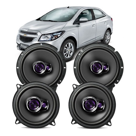 Kit Alto Falantes Pioneer Par De 5 + Par 6 Polegadas Prisma em Oferta na Shopee