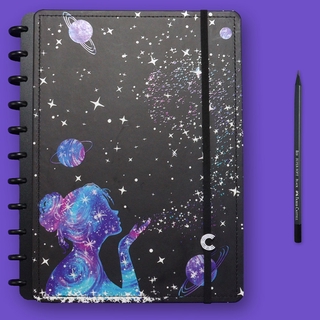 Caderno Inteligente Grande Ci By Gocase Poeira das Estrelas