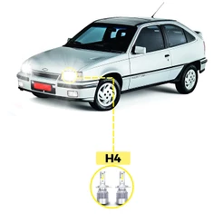 Kit Ultra LED Chevrolet Kadett 1989/98 20000 Lúmens 6500k H4