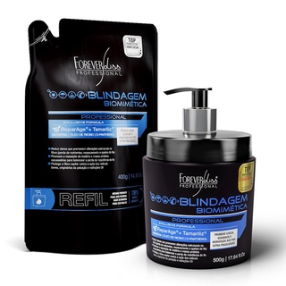 Combo Máscara Blindagem Capilar com Refil Forever Liss