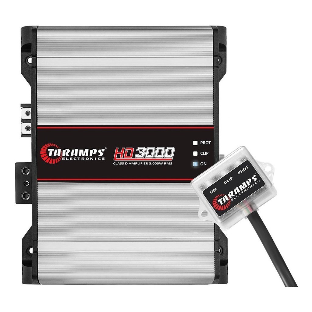 Modulo Taramps Hd 3000 3000w Amplificador Automotivo Barra Taramps Hd-3000 Som Automotivo em Oferta na Shopee