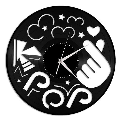 BTS Kpop - Relógio Disco De Vinil Decoração