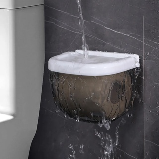 Suporte De Rolo De Plástico Para Papel Higiênico Sem Furos/Lenços/Caixa Higiênicos em Oferta na Shopee