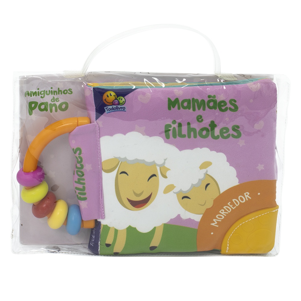 Livro Amiguinhos de pano: Mamães e Filhotes
