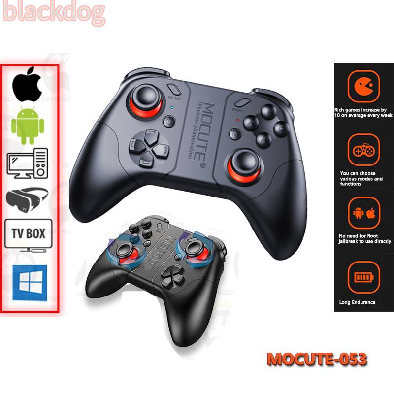 Mocute 053 Vr Bluetooth Gamepad Joystick Android Pc Controlador Sem Fio ...