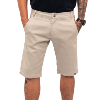 Bermudas Masculinas De Sarja Colorida Lycra