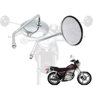 Retrovisor Modelo Moto Intruder 125 Custom Cromado Cg Cbx Cb 400 Chopeer Turuna em Oferta na Shopee