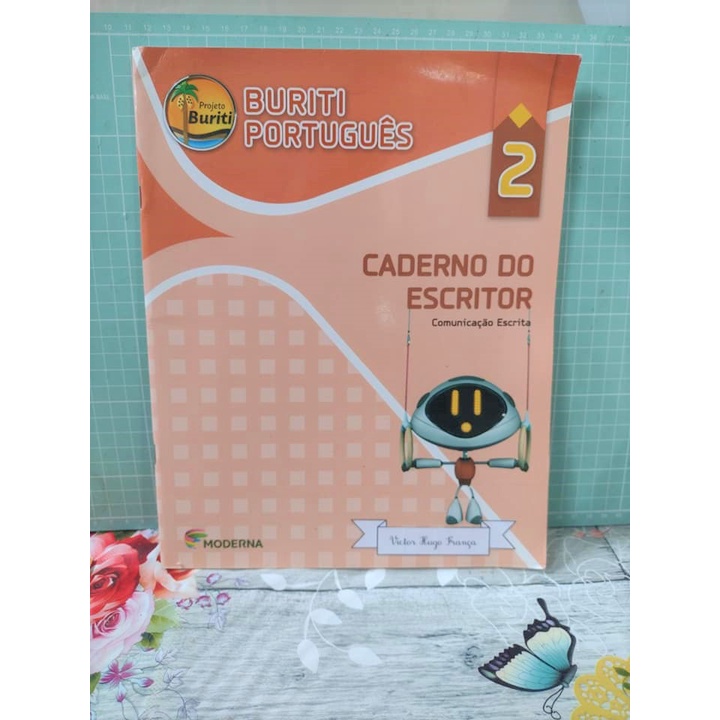 Buriti Português 2 Caderno Do Escritor 3ª Edição Moderna livro