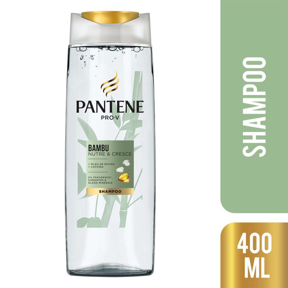 Shampoo Pantene Bambu Nutre & Cresce 400ml em Oferta na Shopee