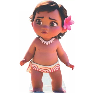 Moana Baby Kit De Decoracao De Festa 6 Display Mdf Shopee Brasil