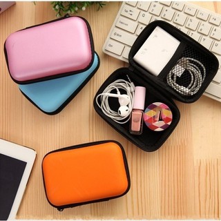 Bolsa De Fone De Ouvido Para Armazenamento De Cabo Carregador E Aparelhos Com Estojo