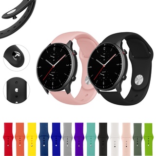 Pulseira De Silicone Para Huami Amazfit GTR2 GTR 2 2E 3 4 Esportiva Macia