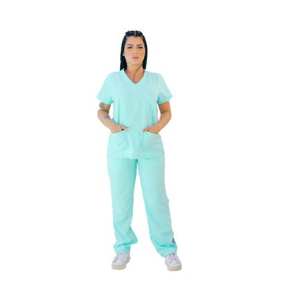 Kit 5 pijama hospitalar Scrub Gabardine 10