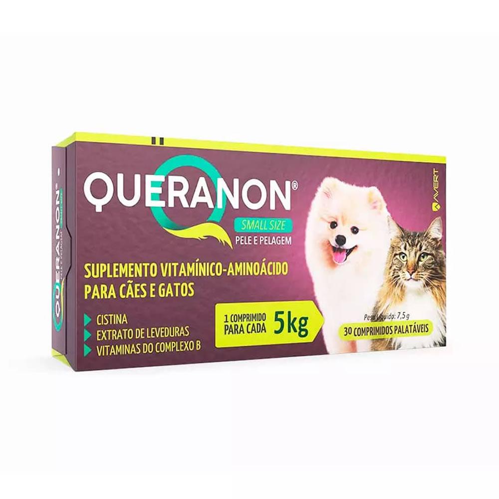 Suplemento Vitamínico-Aminoácido Avert Queranon para Cães e Gatos de 5 Kg em Oferta na Shopee