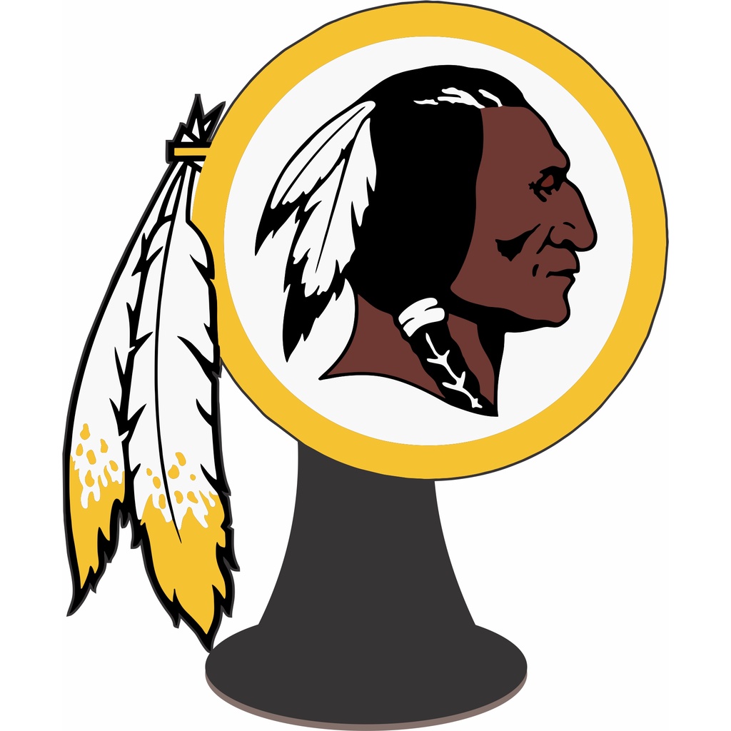 Totem escudo Washington Redskins - NFL