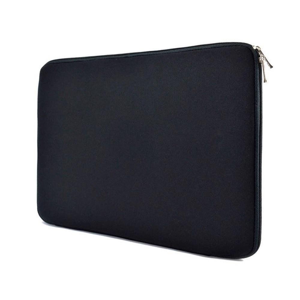 Capa para Notebook Tipo Luva com Ziper 15.6" em Neoprene - Preto