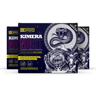 Kit 3x Kimera Night 60 comps - Termogênico Noturno Iridium Labs