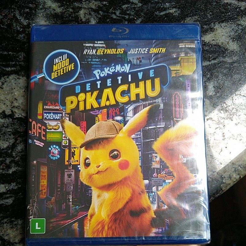 Detetive pikachu dublado bluray