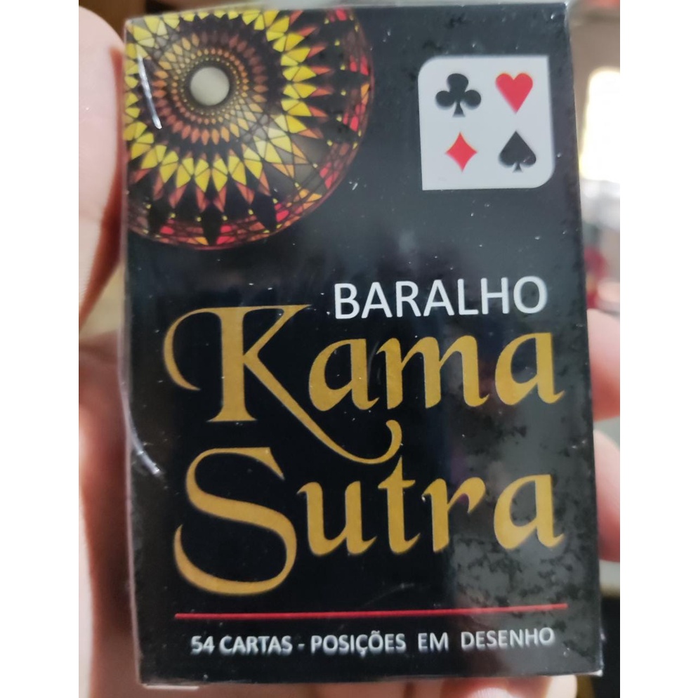 Baralho Kama Sutra posições eróticas Garji | Shopee Brasil