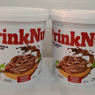 CREME DE AVELÃ COM CACAU PRINKNUT 02 POTES DE 1KG cada em Oferta na Shopee