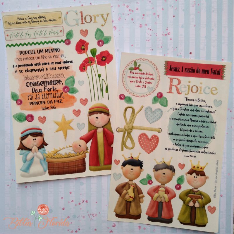 Adesivos Transparentes para Bible Journaling - Devocionais 