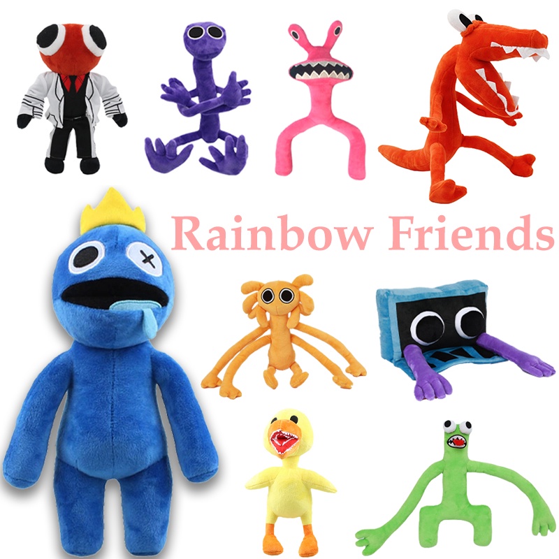Roblox Rainbow Friends Cartoon Pelúcia Brinquedo Boneca de Pelúcia Crianças  B no Shoptime