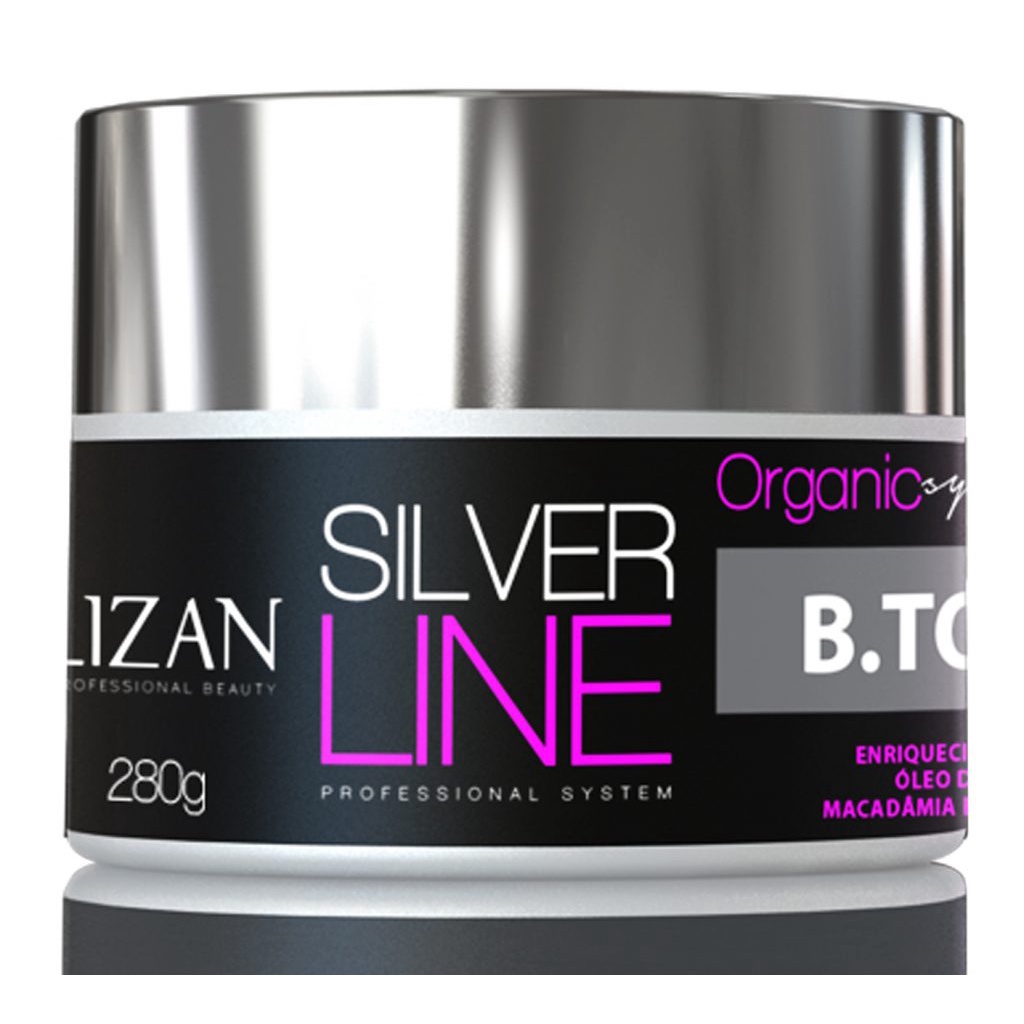 Botox Recuperação Capilar B.Tox Organic System Silver Line 280g.